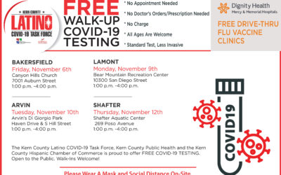 Free COVID-19 Testing and Drive-Thru Flu Shot Clinic