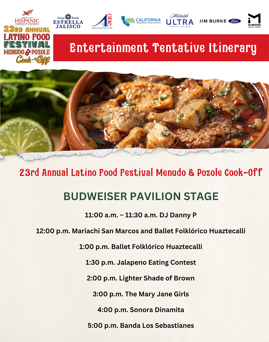 Latino Food Festival Menudo and Pozole CookOff Kern County Hispanic