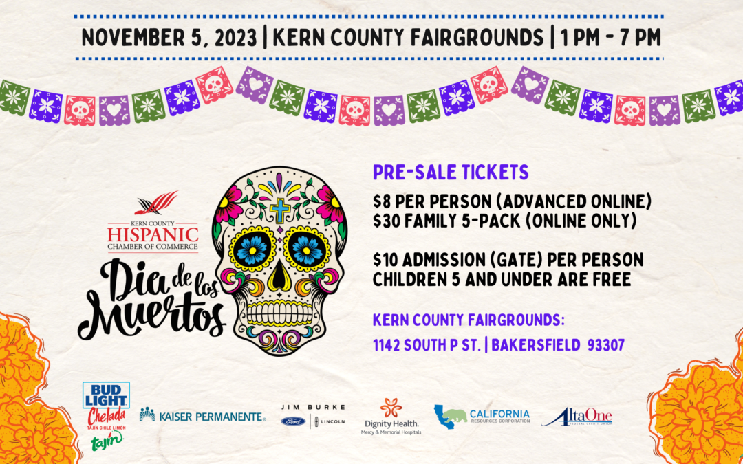 KCHCC Invites The Community To Celebrate Life and Culture at the Annual Dia de Los Muertos Celebration, Sunday, November 5