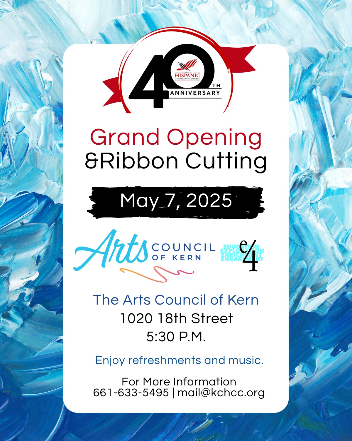 The Arts Council of Kern Grand Opening & Ribbon Cutting